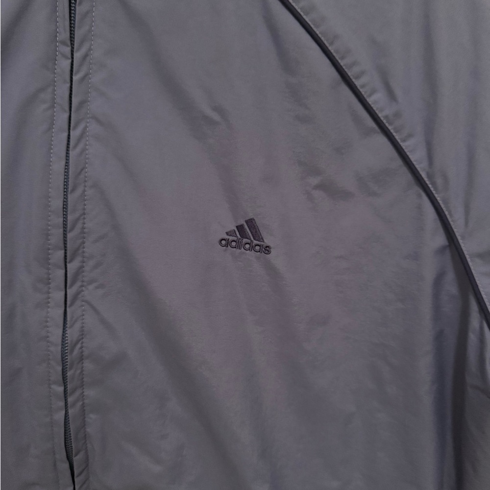 Vintage Adidas Tracksuit Jacket in a Pale Purple, Size XL - Picture 2 of 4